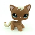 thumbnail image 6 of Brown Cat Kitty Lot Blue Eyes Short Hair Littlest Pet Shop LPS Toys #1170 - Ideal for Collectors, 6 of 7