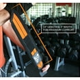 thumbnail image 4 of Nordic Lifting Wrist Wraps (2 Pairs/4 Wraps) 14" for Weightlifting | Cross Training| Powerlifting - for Women & Men - Hand Strength & Support During Weight Lifting Red & Orange, 1 Year Warranty, 4 of 9