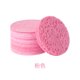 thumbnail image 1 of Nvzi 10 piezas de algodón de pulpa de madera comprimida biodegradable natural para limpieza facial, desmaquillante, esponja facial, herramienta exfoliante, esponja de limpieza rosa, 1 of 5