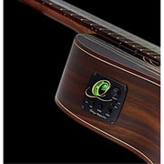 Ortega Family Series Pro RCE131 Acoustic-Electric Left-Handed Classical Guitar Satin Natural
