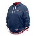 thumbnail image 2 of Men's New Era Navy New England Patriots Big & Tall NFL Pullover Hoodie, 2 of 3