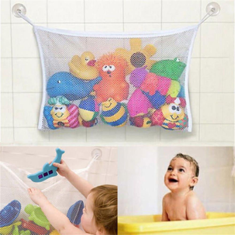 Baby Kids Bathroom Bath Tub Toy Mesh Net Bathing Storage Organiser Bag Holder 