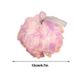 thumbnail image 3 of Gnmfd Colorful Bath Flower Sponge 4.7"x4.7" Soft Gentle Exfoliating Shower Loofah for Skin Cleansing Spa Bath, Plentiful Lather Body Scrubber for Bathroom Relaxing, Christmas Gift for Adults, 3 of 5
