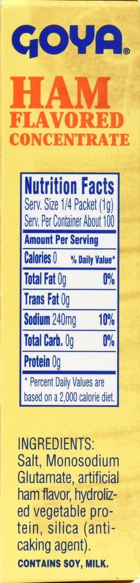 Ham Flavored Seasoning/Concentrate Reduced Sodium 3 pack (for a total of 24  packets)