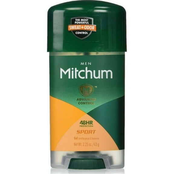 Mitchum Clear Gel Antiperspirant And Deodorant, Sport - 2.25Oz, 2 Pack