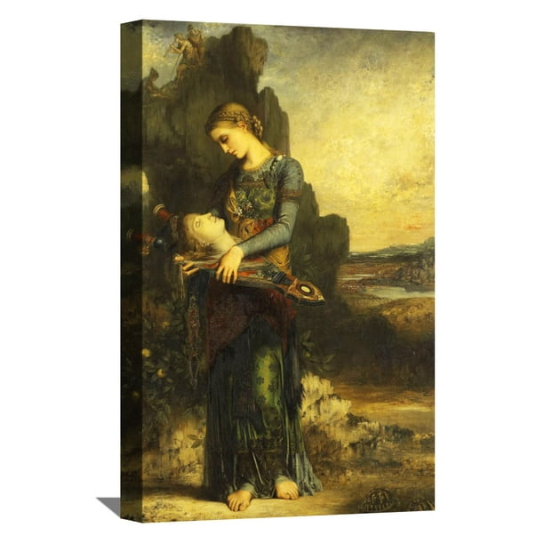 Gustave Moreau Painting Art Print Thracian Girl Symbolism Canvas Art Framed Wall Art