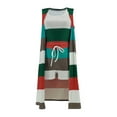 thumbnail image 4 of gbyLJF Women's Tracksuit Summer Spring Knit Sleeveless Cardigan +Tank Tops+Shorts Pants 3 Piece Sets Striped Printed Outfit, 4 of 5