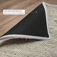 thumbnail image 6 of Addison Rugs Dream Shag Premium Machine Washable Transitional Cultural, Diamond Taupe Rectangle Rug, 9' x 12', 6 of 8