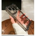 thumbnail image 3 of Luxury Clear Shockproof Phone Case For iPhone 11 12 13 14 15 Pro Max Plus Transparent Bumper Cases Cover Clear For iPhone 14Pro, 3 of 6