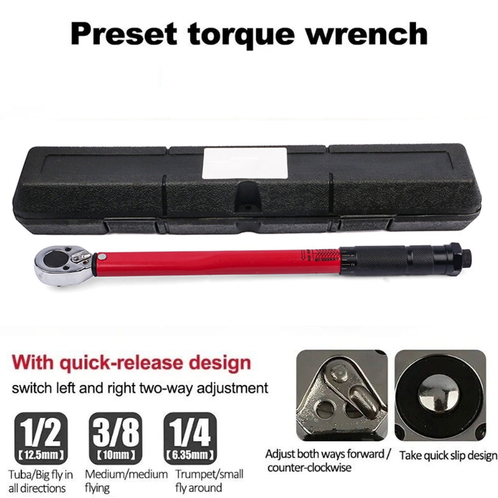 ZPAQI Adjustable Torque Wrench Tire Changing Torque Wrench for Secure Wheel Mounting