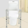 thumbnail image 1 of Adjustable Safety Handicap Handrail, Disabled Grab Aid Support for Toilet and Bath Bathroom Accessibility Rail for Disability Support, 1 of 7