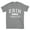 Graphite Heather, variant on Erin Tennessee Classic Established Men's Cotton T-Shirt