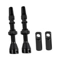 thumbnail image 3 of Lipstore 2 Pieces Presta Valve Stem Stable for Mountain Bike Bike Tubeless Valve Stem 44mm, 3 of 8