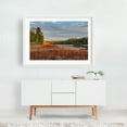 thumbnail image 2 of October Sunset at Lake Williams, York County Pennsylvania - Pennsylvania Photography Autumn Scenic Landscape Nature Forest Lake Woods White Framed Wall Art Print 24 x 36 inches, 2 of 3