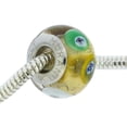 thumbnail image 5 of GlassOfVenice Murano Glass Sterling Silver Millefiori Mosaic Gold Charm Bead, 5 of 6