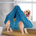 thumbnail image 5 of Forzero Soft Convenient Pet Cat/Dog Grooming Hammock Helper Cat Grooming Thicken Hammocks Restraint Bag Puppy Dog Cat Nail Clip Trimming Bathing Bag There Are 2 S-shaped Hooks In The Package, 5 of 7