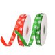 thumbnail image 1 of Advancent 2 uds cinta de seda decorativa de satén de Navidad copo de nieve paquete de poliéster rollo de banda adorno de fiesta de año nuevo Kits de decoración para fiestas, 1 of 6