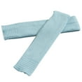 thumbnail image 4 of Hot Sales Women's Basics Tight Under $6 GIJNRIUIUA Light blue Tights Women's Solid Knitted Warm Yoga Socks Knee Socks Ballet Dance Leggings Socks Stockings, 4 of 5