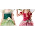 thumbnail image 6 of XXWXYD 𝖥airy Dress Dress for Girls Green Princess Tutu with Headband and 𝖶ings, Flower Girl Halloween Christmas 𝖯ar𝗍y Outfit Sparkly Dress, 6 of 9