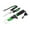 Green, variant on Pimea Fishing Tool Kit Stainless Steel Fishing Pliers Fish Lip Hook Remover Split Fly Fishing Gear Set Muti Function Fishing Accessories Fishing Gift For Men(Red)
