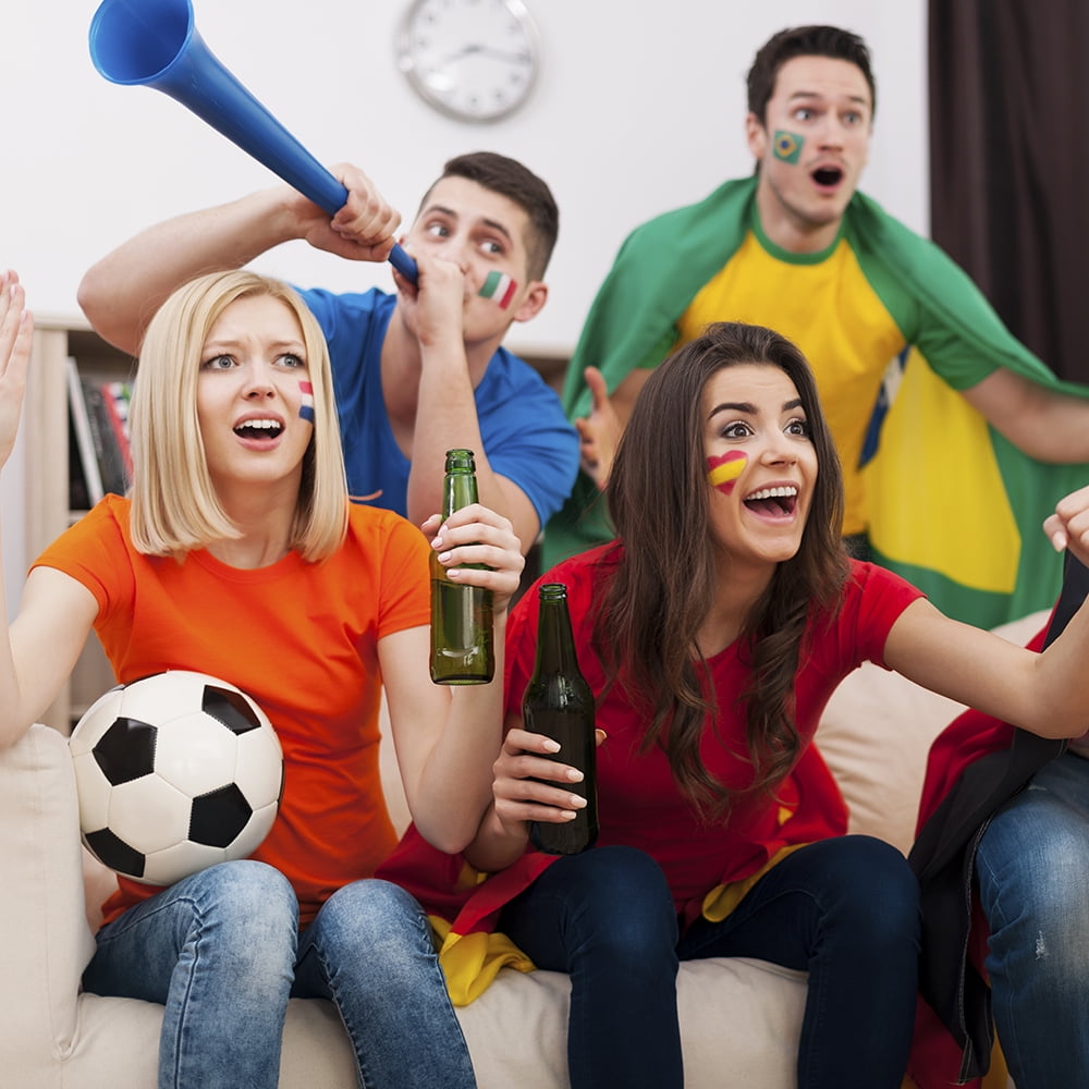 Party Supplies Vuvuzela 26/" Stadium Horns 4-pack