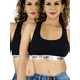 thumbnail image 1 of Set de 2 Bras Mujer Unitalla Con Copas Push Up Peto Medio Comodidad Sin Varilla, 1 of 5