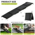 thumbnail image 2 of Huisuilinss Dog Ramp,Wide Folding Pet Ramp,Portable Dog Ramp With Non-Slip Surface,Outdoor Large Dog Ramp For SUV Car & Truck,Up To 300 LBS, 2 of 7