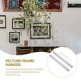 thumbnail image 3 of 3 Sets Picture Frame French Cleat Hanger Heavy Duty Coat Hangers Wall Hanging Wall-mounted, 3 of 6