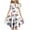 5-White, variant on SELONE 4th of July Girls Dresses Ruffle Short Sleeve Dress Crew Neck Sundress with Pockets Graphic Cute Outfits 6-15Y
