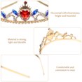 thumbnail image 2 of Princesas de diadema en forma de corona de metal Accesorio para el cabello para niños, 2 of 5
