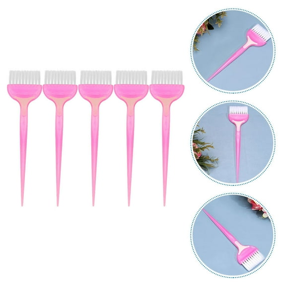 ELAYARD Hair Dye Brush Set 5 Pieces ABS Material for Easy Hair Coloring and Styling