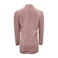 thumbnail image 5 of Duoif Womens Blazer Women's Textured Casual Top Long Sleeved Jacket Autumn and Winter Suit Striped Jacket Blazers for Women Business Casual Pink S, 5 of 5