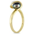 thumbnail image 5 of Everly Women's Cultured Pearl 10k Yellow Gold Ring, 5 of 8