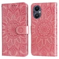 thumbnail image 5 of Funda tipo cartera GANGXUN para OPPO Reno 7 Lite , diseño girasol, cuero PU, soporte, cierre magnético, tarjetero, 5 of 5