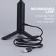 thumbnail image 4 of Folding LED Desk Lamp Portable USB Rechargeable Dimmable Table Light with Tripod for Reading Emergency Indoor Use, 4 of 5