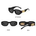 thumbnail image 2 of Gafas de Sol Rectangulares Retro BUTABY UV400 para Mujer, 2 of 6