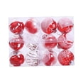 thumbnail image 4 of 12 bolas navideñas irrompibles para decorar Rojo, 4 of 9