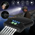 thumbnail image 1 of Ultra Bright Mini Hands FreeLED Clip on Cap Light - Rechargeable Waterproof Hat Light Flashlight Headlamp for Fishing Camping Hand Work Baseball Caps, 1 of 9