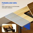 thumbnail image 6 of FlexiSpot Electric Standing and Height Adjustable Drafting Table with Storage Drawer, Brown, 6 of 10