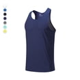 thumbnail image 4 of Mlzmgr Athletic Tank Tops for Men Sleeveless Stretchy Compression Tanks Fitted Workout Gym Men's Tops, 4 of 8