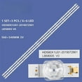 thumbnail image 2 of LED Backlight Strips For Hisense 58R6009 HZ58E3D 58A52E 58T55E 58R61G 58H6500G 58R6000GM 58R6E3 58A61G 58S5 58A7120F 58AE7000F LB58006 LB58005 V0 HD580X1U01-L1 HD580X1U92, 2 of 5