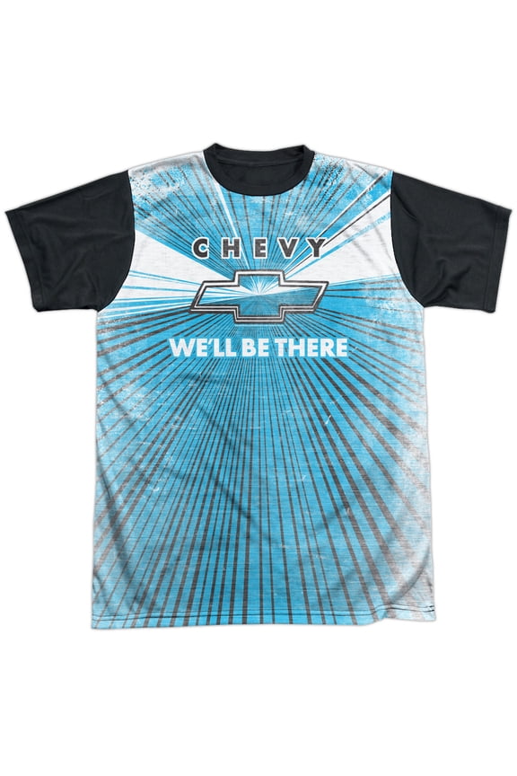 Chevy Men's We'll Be There Sublimation T-shirt White