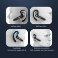 thumbnail image 4 of Methold Auricular inalámbrico para teléfono móvil, tableta, cancelación de ruido, compatible con Bluetooth, gancho para la oreja, auriculares, Cables de audio/vídeo 6983 fichas, 4 of 6