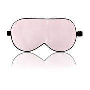 Natural Silk Sleeping Mask with Adjustable Strap Supersmooth Eye Mask