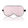 PiccoCasa Travel Home Adjustable Strap Night Sleep Rest Eyes Shade Cover Mask Eyepatch, Pink