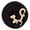 Black, variant on Weaver Value Lead Rope Brass Snap 5/8 x 8 Red