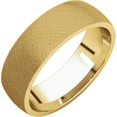 thumbnail image 7 of 6mm Light Comfort Fit Wedding Band in 18k Yellow Gold - Size 7.5, 7 of 7