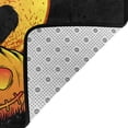 thumbnail image 3 of DouZhe Vintage Pumpkin Skull Black Cats Pattern Area Rugs Non-Slip Machine Washable Floor Mat, Style Carpet Doormat, 63x48 inches, 3 of 6
