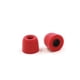 thumbnail image 1 of Bearachild 6 pares de almohadillas para los oídos, almohadillas elásticas para los oídos de espuma con reducción de ruido, tapones para los Cables de audio/vídeo Rojo, 1 of 6
