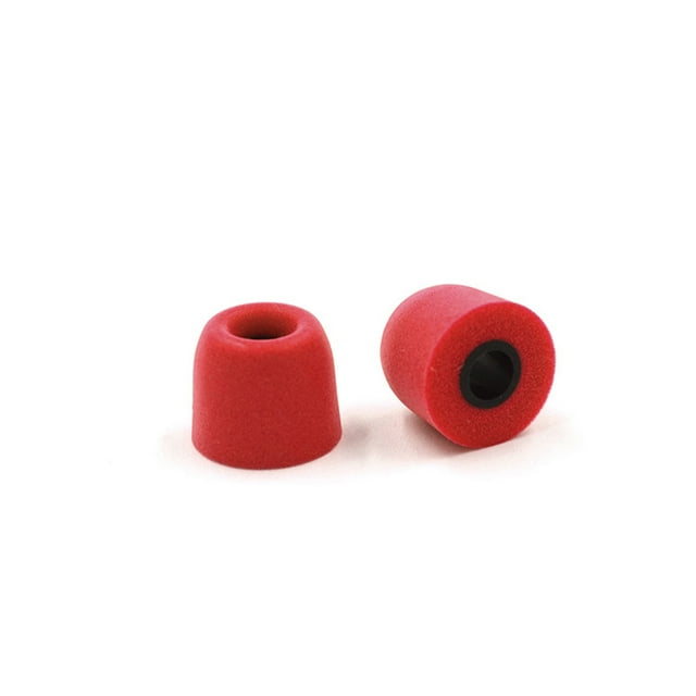 6 Paires Oreillettes Élastiques Réduction du Bruit Mousse Sommeil Oreillettes Voyage Portable Embouts Oreille de Remplacement Couvre Fournitures Rouge